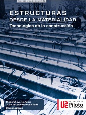 cover image of Estructuras desde la materialidad